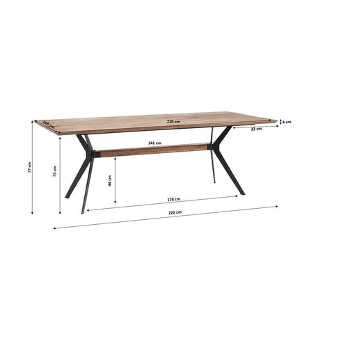 Kare Design Eettafel Downtown
