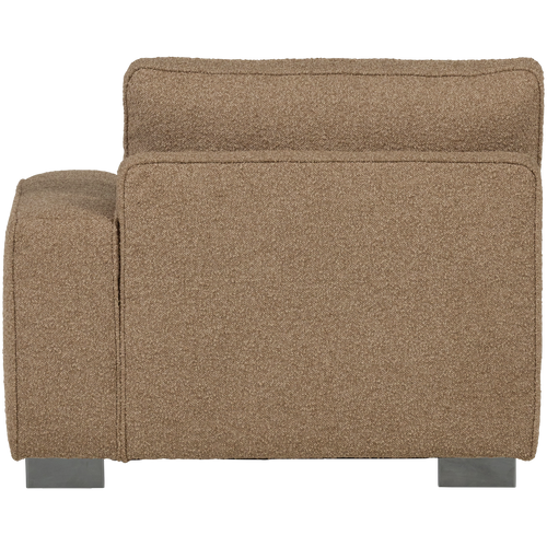 vtwonen element 1-zits met arm rechts Lazy - Bouclé - Bruin - vtwonen shop