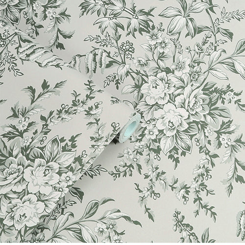 Laura Ashley Vliesbehang - Picardie Sage - 10mx52cm - vtwonen shop