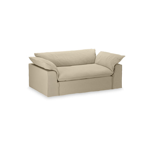 HKLIVING bank Nomad – corduroy rib hay – 204cm - vtwonen shop