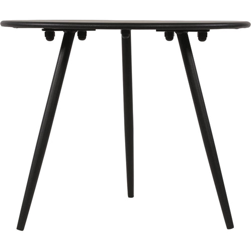 Lesli Living sidetable Rafael - zwart - Ø60x41cm