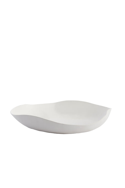 Light & Living decoratie schaal  - wit - 33x32x6.5 cm