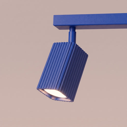 Sollux Lighting Plafondlamp RAYO 6L ultramarijn - 117x6x16,5cm
