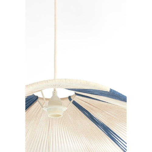 Light & Living hanglamp Rafa - blauw - Ø70cm - vtwonen shop