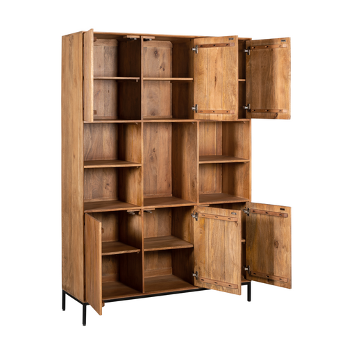 Starfurn  vakkenkast Madison - bruin - 45x135x200cm