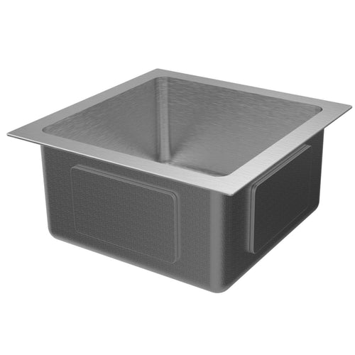LOMAZOO spoelbak Cyllene - RVS - 40 x 40 cm