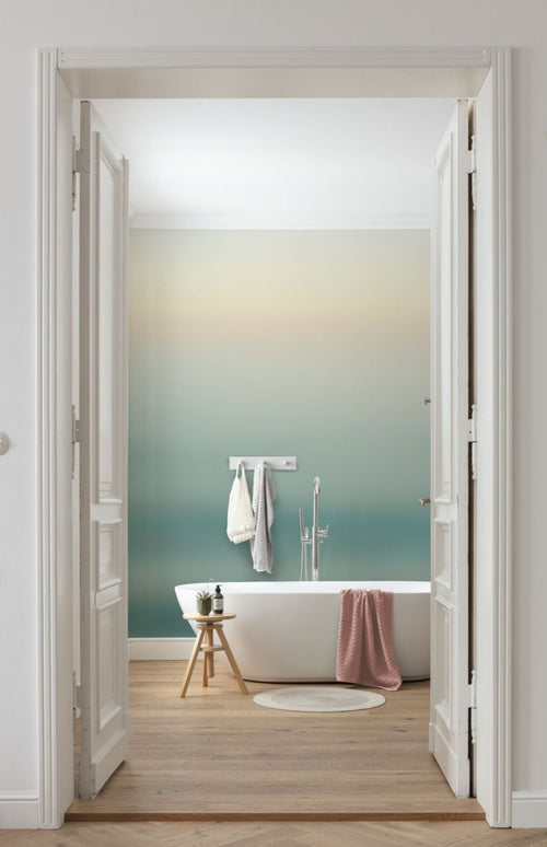 Sanders & Sanders fotobehang kust turquoise - 400 x 280 cm - 612062 - vtwonen shop