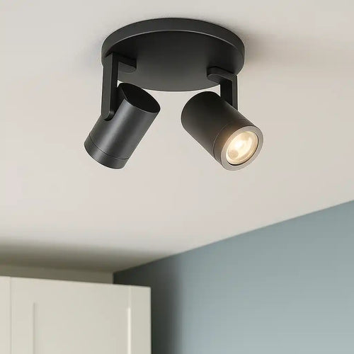 Highlight spot HALO - 2 lichts - 17  x 15   cm - zwart - vtwonen shop