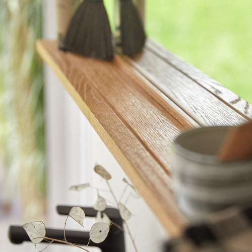 Tikamoon Eikenhouten spiegel 120 x 50 cm - Naturel - vtwonen shop