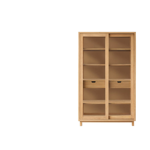 Tikamoon Massief eikenhouten servieskast - Naturel - vtwonen shop