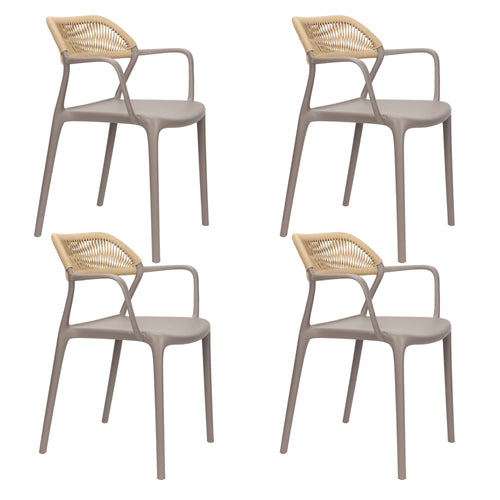 Housecraft Living Jara Tuinstoel - set van 4