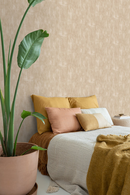 ESTAhome behang betonlook beige - 53 cm x 10.05 m - 148766
