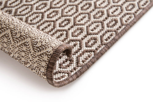 AFK Living vloerkleed Marbella - voor binnen en buiten - kastanje - 120 x 170 cm - vtwonen shop