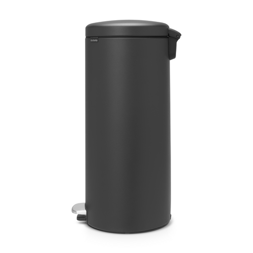Brabantia NewIcon Pedaalemmer, 30 liter, kunststof binnenemmer - Mineral Infinite Grey