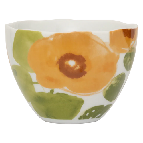 Urban Nature Culture Good Morning kopje Cappuccino/Tea Floral Art - Caramel - 11x8cm