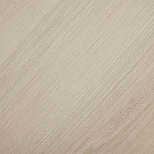 Furnhouse vitrinekast Kerteminde - Witte olie - MDF, Eikenfineer, Glas - 45x124x146