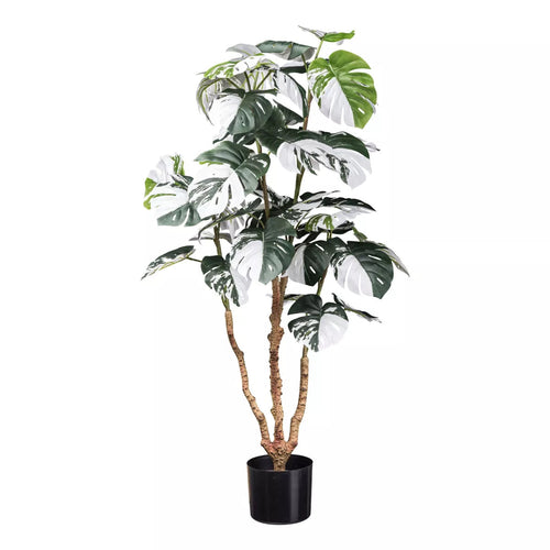 Flourify kunstplant - Monstera Deliciosa Variegata - 110 cm