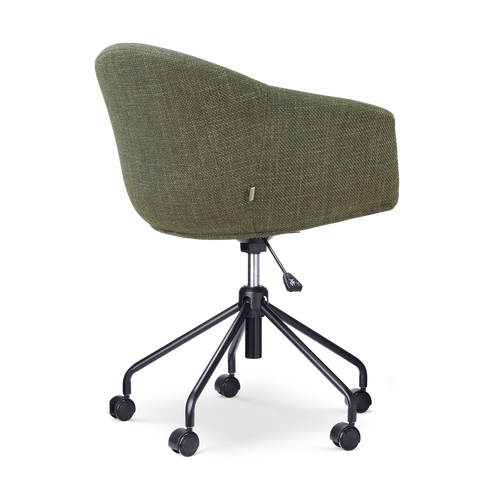 Nolon Nout-Otis bureaustoel forestgroen - zwart onderstel