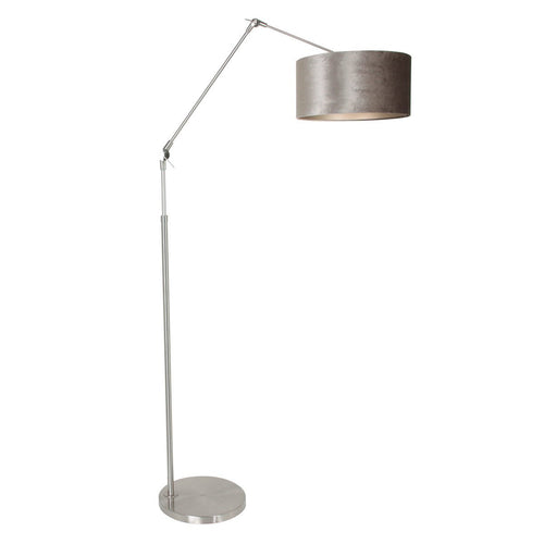 Steinhauer vloerlamp prestige - 1 lichts - 145x 250 cm - mat chroom zilver - vtwonen shop