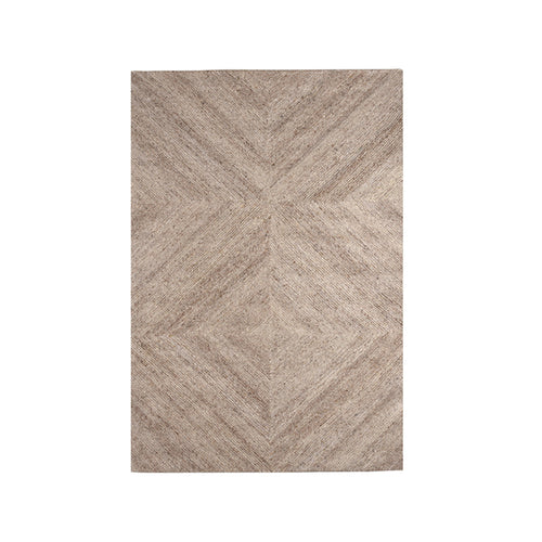LABEL51 Vloerkleed Blendy - Taupe Wol - 160x230x1,5cm