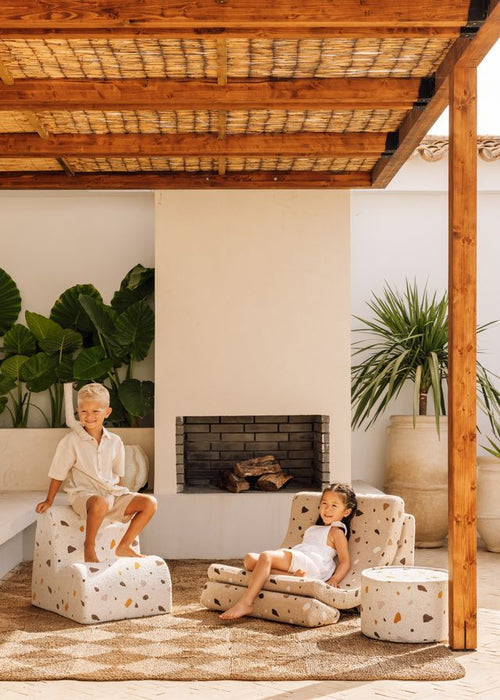 Wigiwama Terrazzo Cloud Stoel - Multi_Color - vtwonen shop