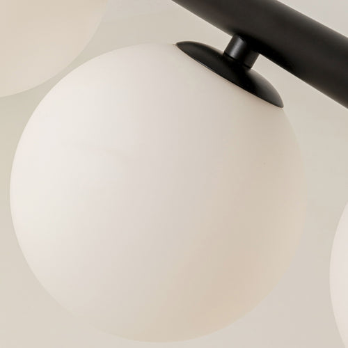 Kare Design Hanglamp Scala Balls 150cm zwart en wit