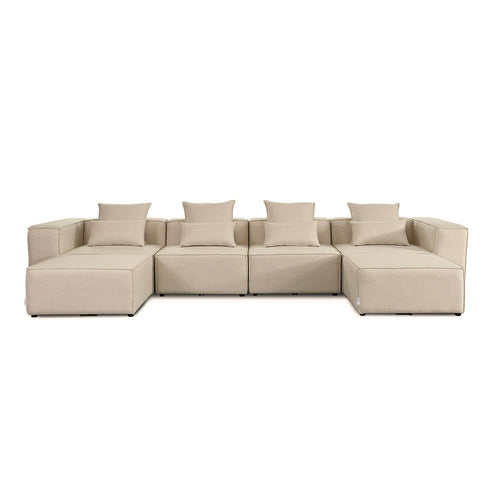 Home Deluxe Bank VERONA Beige XXL - vtwonen shop