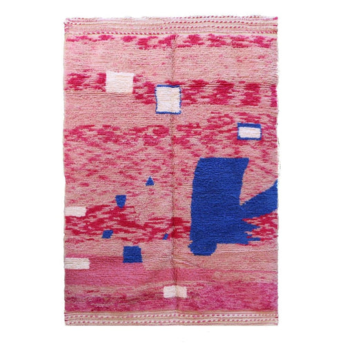 AFK Living vloerkleed Berber - handgemaakt - Wol - 80 x 240 cm