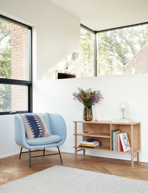 Hübsch tafellamp Gople - messing/glas - ø27xh29cm, e27