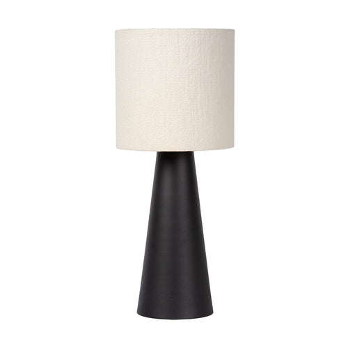 Atmooz tafellamp Bimisi - zwart - Ø 21 x H 50 cm - E27