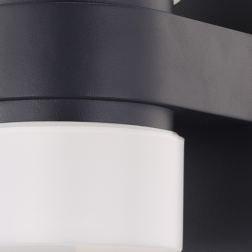 EGLO wandlamp buiten Atollari - led - sensor - 23 cm - antraciet/wit - vtwonen shop