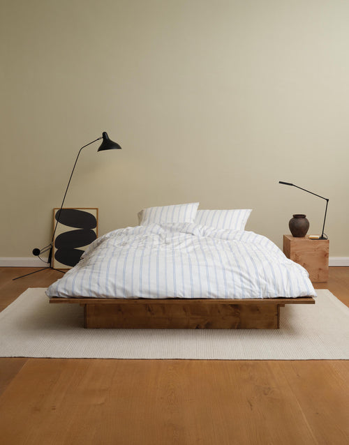Marc O'Polo Olin dekbedovertrek - Lits-Jumeaux - 240x200/220 cm - Calm blue