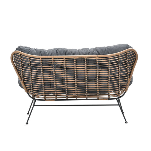Garden Impressions loungebank Melfort natural rotan