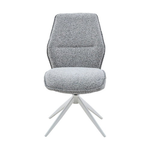 Starfurn eetkamerstoel Hera - grijs - 63x63x83cm - Set van 2