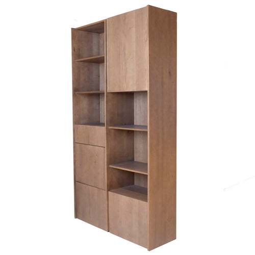DÉJA Living Wandkast Ourense - Bruin Eiken - 120x40x200cm
