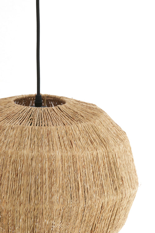 Light & Living hanglamp JUNNA - bruin - Ø40x40cm