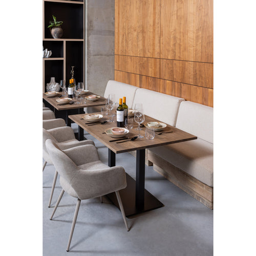 WOOOD eetkamerstoelen Jenny - Polyester - Naturel - Set van 6 - vtwonen shop