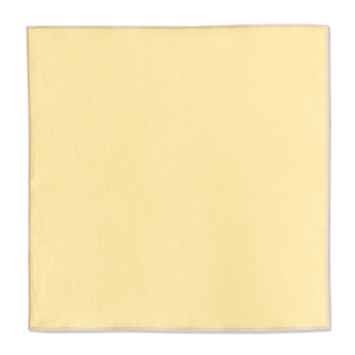 Kulu Club servetten - 100% linnen - botergeel - set van 2 - vtwonen shop