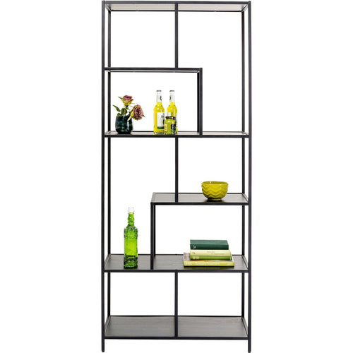 Kare Design Bookshelf Loftie 185x77cm zwart