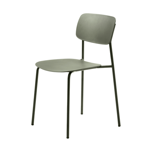 Olivine Julan Kunststof Eetkamerstoel Olijfgroen - vtwonen shop