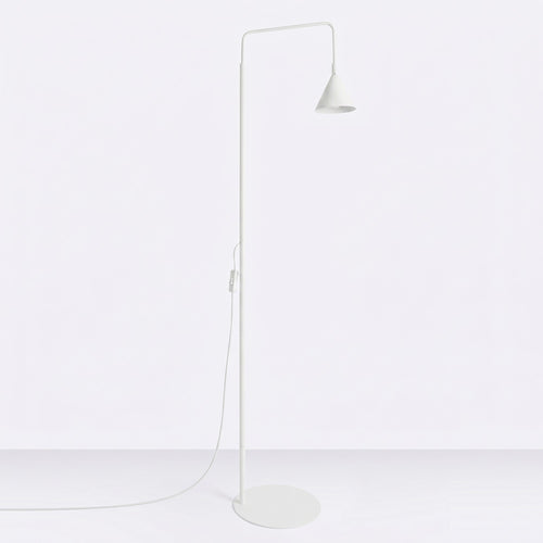 Sollux Lighting Vloerlamp NOX wit - 30x30x165cm