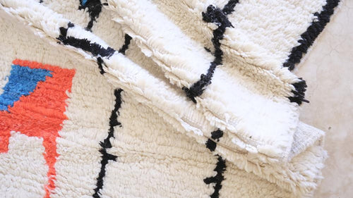 AFK Living vloerkleed Berber - handgemaakt - Wol - 140 x 200 cm