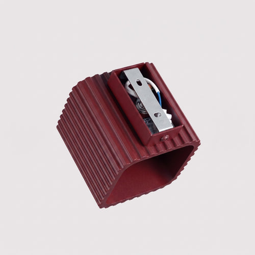 Sollux Lighting Wandlamp RIFF bordeaux G9 - 10x12x10cm