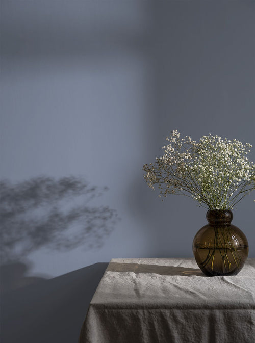 Duro Wallpaper behang effen blauw - 53 cm x 10.05 m - 662237 - vtwonen shop