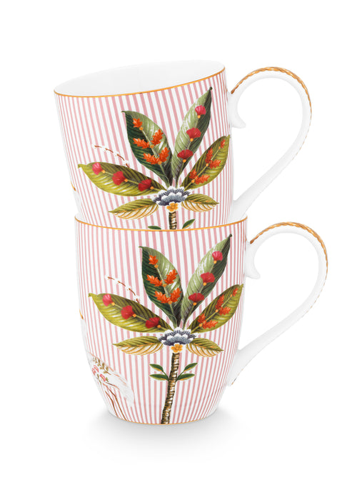 Pip Studio - La Majorelle Mokken - Servies set van 2 - 450ml - vtwonen shop