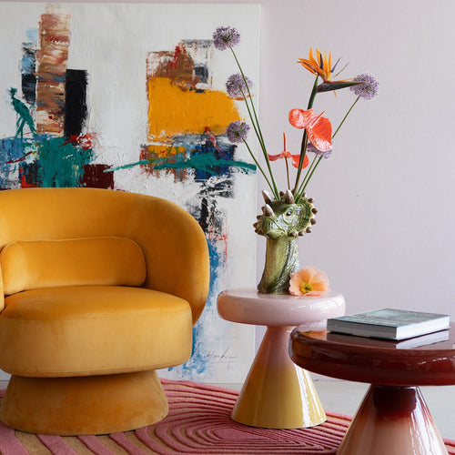 Kare Design Schilderij Be Happy 120x150cm - vtwonen shop