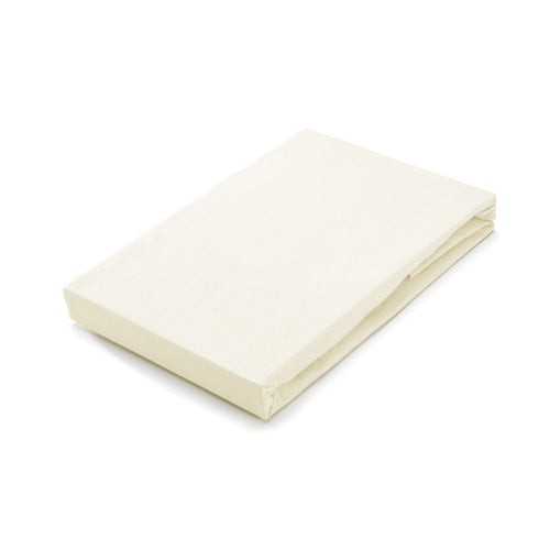 Byrklund - Hoeslaken Jersey - 180x200 cm - Off White - vtwonen shop