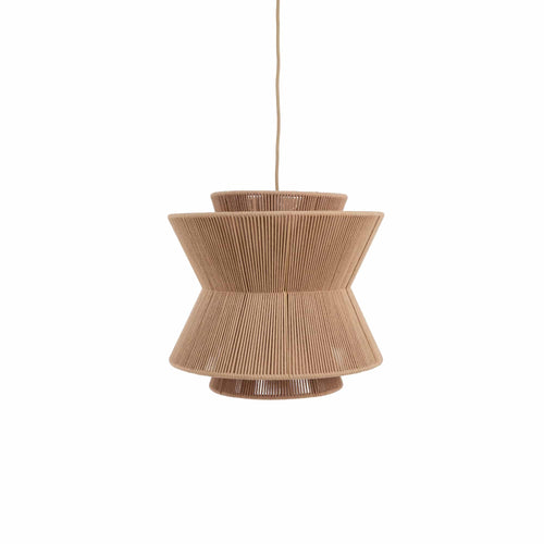 Light & Living hanglamp Loti - bruin - Ø40cm