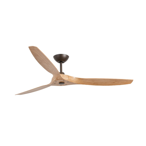 Faro Morea Plafondventilator 152 cm Helder Bruin 3 Bladen