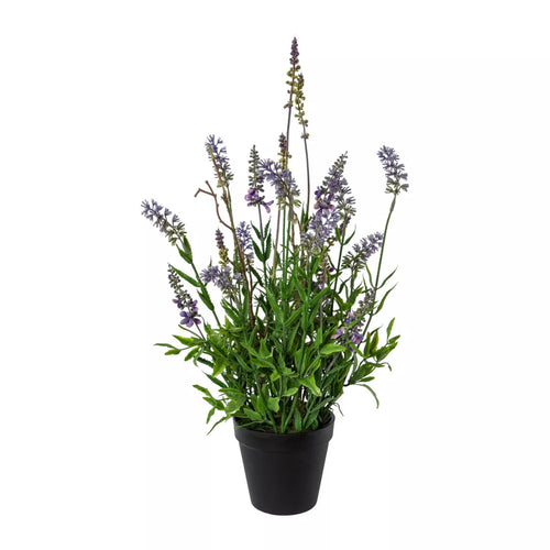 Flourify - Kunstplant - Lavendel - 48 cm - Bundel van 2